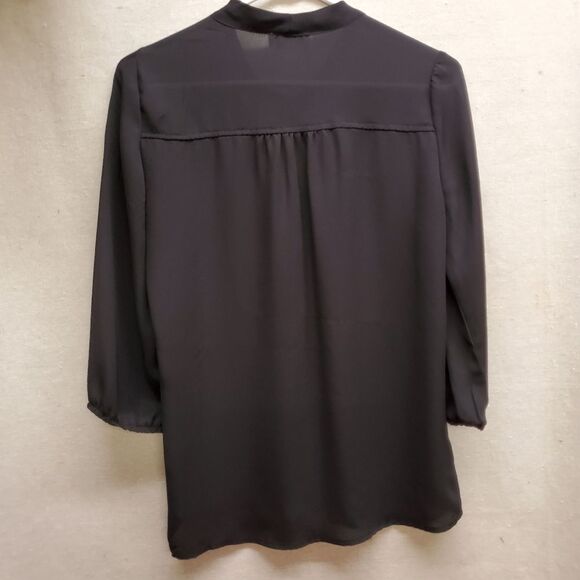 Soulmates Dressy Black Top in Size M - Picture 3 of 3